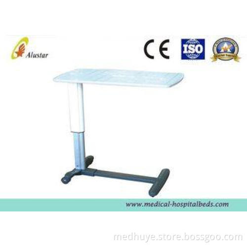 ABS Top Movable Over-Bed Table Dining Table Hospital Bed Ac